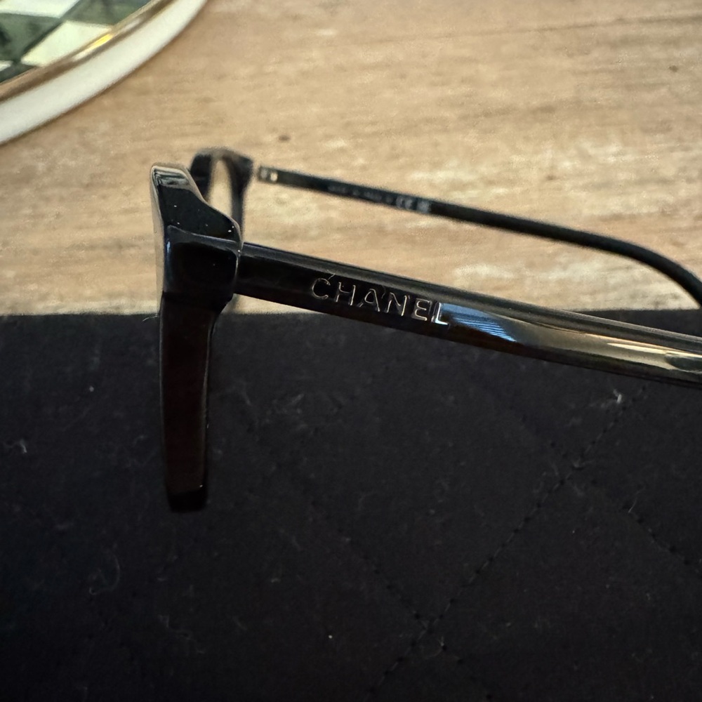 CHANEL Black  Women's Eyeglass Frames - Picture 2 of 7
